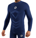 Sesto Senso Thermo Top dlouhým rukávem Navy Blue