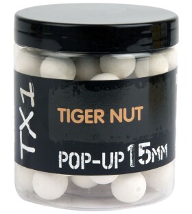 Shimano Boilies TX1 Pop Up Tiger Nut Fluoro White - 15mm 80g,Shimano Boilies TX1 Pop Up Tiger Nut Fluoro White - 15mm 80g