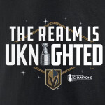 Fanatics Pánské tričko Vegas Golden Knights 2023 Stanley Cup Champions In Charge Black Velikost: