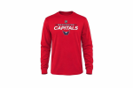 Outerstuff Dětské tričko Washington Capitals NHL Apro Prime Ls Tee Velikost: Dětské M (10 - 12 let)