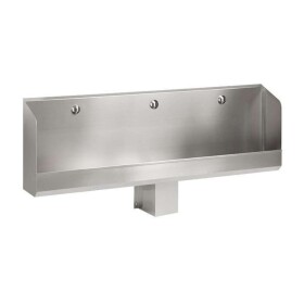 SANELA - Nerezové pisoárové žlaby Nerezový pisoárový žlab se skrytým splachováním, délka 1800 mm, 24V SLPN 04C