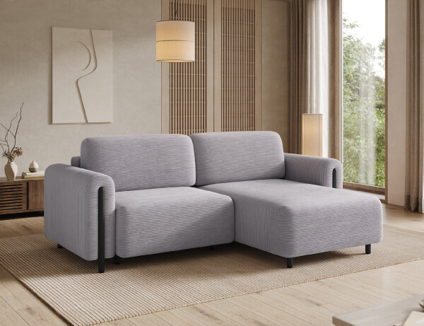 Sedací souprava Acossta Provedení: Pravá varianta, Nožičky: Černé, látka: Jarell 3