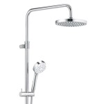 KLUDI - Logo Sprchový set Dual Shower System s termostatem, 20 cm, chrom 6809505-00