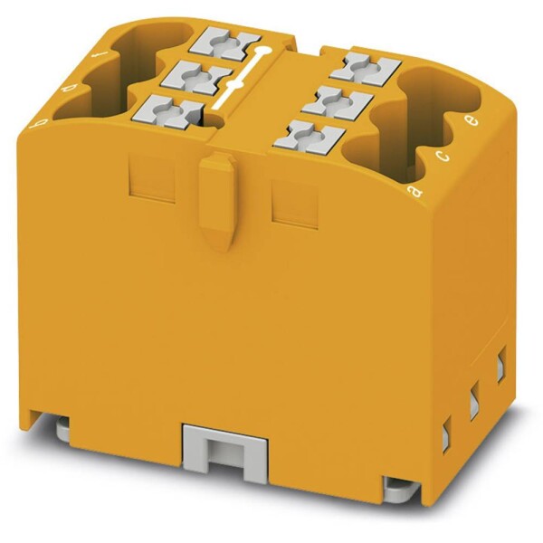 Phoenix Contact 3273282 blok rozvaděče 15.6 mm pružinová svorka oranžová 10 ks