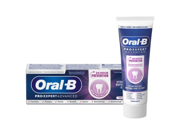 Oral-B Pro-Expert Advanced Gum Protection Zubní pasta 75 ml