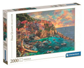 Puzzle Malovaná Manarola 2000 dílků