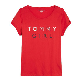 Dámské Tričko s krátkým rukávem UW0UW01619-611 - Tommy Hilfiger S