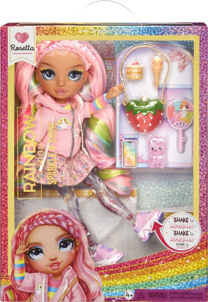 Rainbow High Sparkle & Shine Fashion panenka - Rosetta - MGA