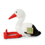 Plyšový čáp 20 cm, ECO-FRIENDLY