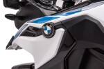 Mamido Dětská elektrická motorka Policie BMW bílá