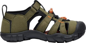 KEEN Seacamp II CNX Children Dětské sandály dark olive/gold flame 25-26 10044195KEN01S9