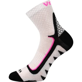 VOXX Ponožky sportovní slabé KRYPTOX bílé (3 páry) 35-38 111194
