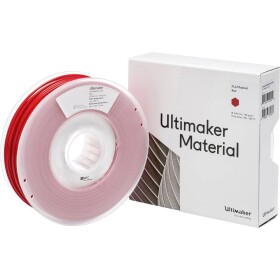 UltiMaker PLA - M0751 Red 750 - 211399 Ultimaker vlákno pro 3D tiskárny PLA plast 2.85 mm 750 g červená 1 ks