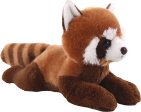 Panda červená ležící 26 cm - Sparkys
