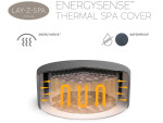 Mamido Bestway ENERGYSENSE Termální kryt pro Lay-Z-Spa 216 cm 60326