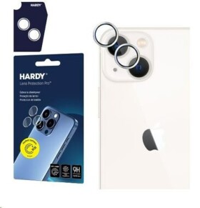 3mk HARDY Lens Protection Pro skla na fotoaparát pro Apple iPhone 13 Mini/13 Silver (5903108573559)