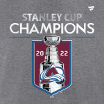 Fanatics Pánské tričko Colorado Avalanche 2022 Stanley Cup Champions Locker Room Performance Velikost: