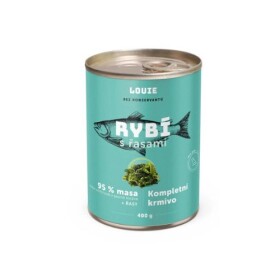 Louie konzerva Ryba s řasami Hmotnost: 400g