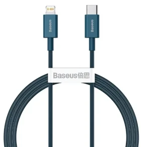 Baseus CATLYS-A03 Kabel USB-C (M) - Lightning (M) 1 m modrá / 20W (CATLYS-A03)