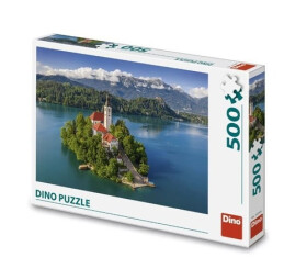 Puzzle Jezero Bled 500 dílků
