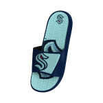 FOCO Pánské pantofle Seattle Kraken NHL Colorblock Slipper Velikost: XL = 46-48 EU