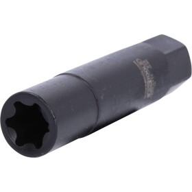 KS Tools 450.0434 Silový nástavec na bity pro šrouby Torx-E L = 107 mm, E20