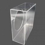 Cake Star Cake Star Akrylový plnitelný hranatý stojan na dort/mezipatro (20 x 20 x 10 cm)