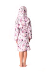 Dětský župan Toya kapucí pink Vestis dětské