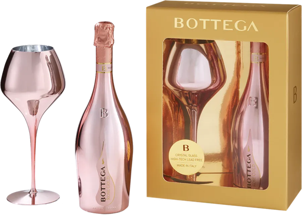 Bottega Rose Gold Brut 0,75L, 11.5%, -DB + 1 skl.-