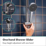 HANSGROHE - Activera S Set sprchové hlavice, tyče a hadice, 2 proudy, EcoSmart+, Water Boost, chrom 28864000
