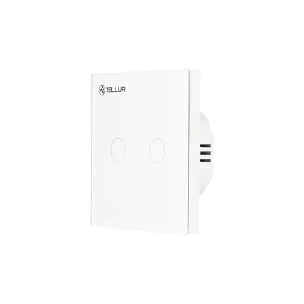 NoName Tellur WiFi Smart Spínač, 2 porty, 1800 W, 10 A., bílý TLL331051