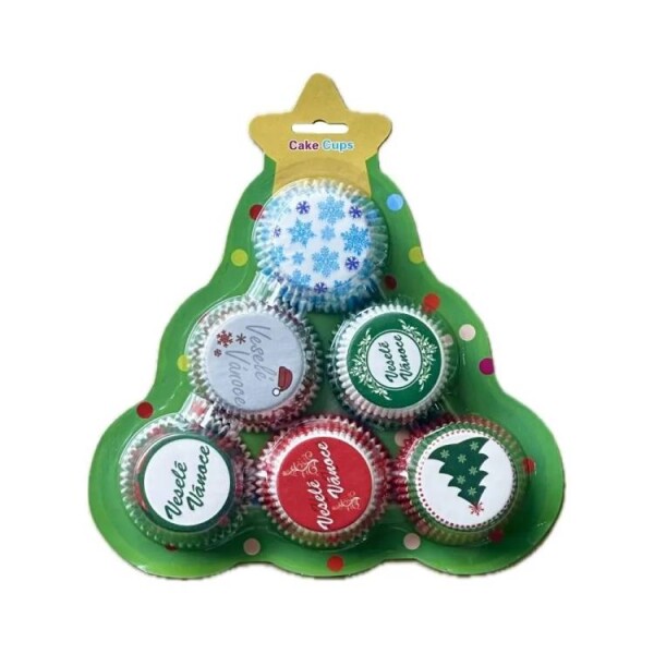 Dortisimo Košíčky na muffiny s vánočními motivy (144 ks)
