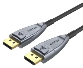 Unitek DisplayPort 1.4 AOC 15 m / Kabel / 8K 60Hz / FullHD 240Hz (C1617GY)