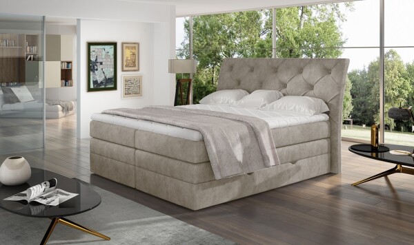 Boxspring Mirabel Rozměr: 180 x 200 cm, látka: Dora 21