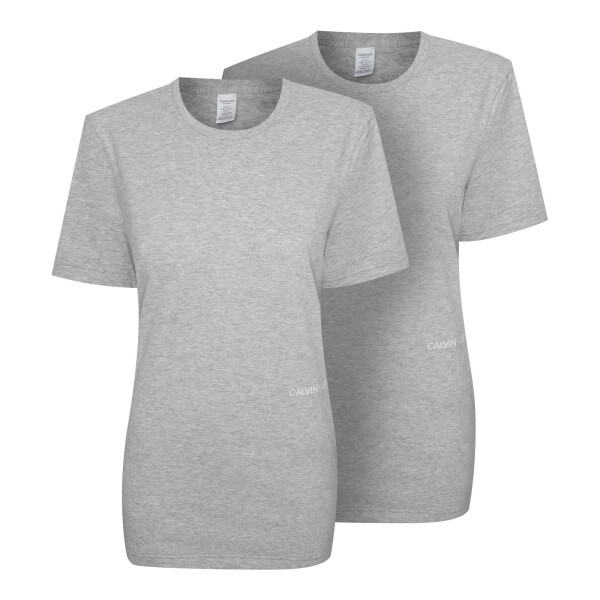 Dámský 2Pack Tričko s krátkým rukávem QS6198E-020 - Calvin Klein XS
