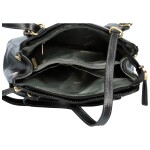 Luxusní dámská kožený kabelko batoh Katana Empathy, černá