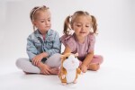 Plyšový křeček Mireček opakující věty se zvukem 18 cm