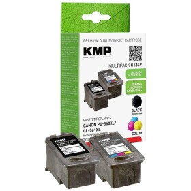 KMP Ink náhradní Canon PG-560 XL, CL-561 XL kompatibilní kombinované balení černá, azurová, purpurová, žlutá C136V 1581,4005