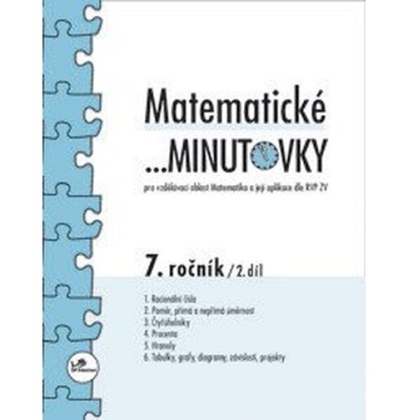 Matematické minutovky pro 7. ročník - 2. díl - Miroslav Hricz