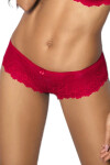 Dámské brazilky 053/54/2 Carmela red - MAT červená M