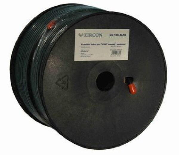 Zircon 125 CCS ALPE černý 100 m