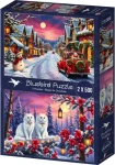 BLUEBIRD Puzzle Připraveni na Vánoce