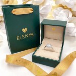 ELENYS Sophia – stříbrný rhodiovaný prsten se zirkony, Ag 925/1000 Velikost: 7 (EU: 54-56)