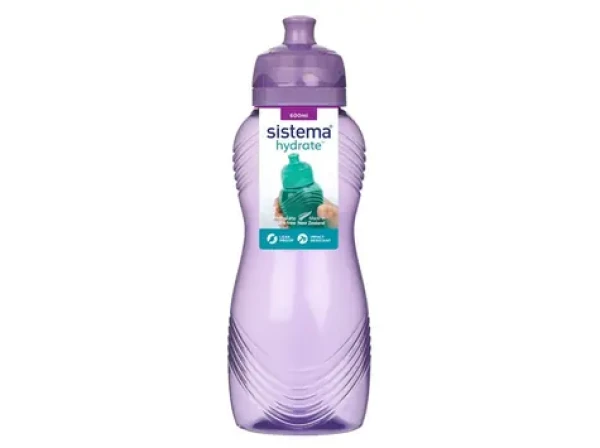 Sistema Hydrate Wave Twist n Sip Láhev 600 ml fialová (8592001419643)