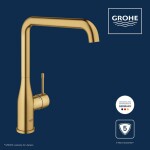 GROHE - Essence Dřezová baterie, kartáčovaný Cool Sunrise 30269GN0