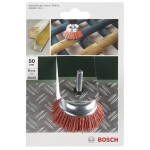 BOSCH Clean for Metal 2608620730 / Hrnkový kartáč / X-LOCK / zvlněný / mosazné / 75 mm / Síla drátu: 0.30 mm (2608620730)