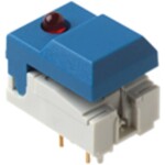 Arcolectric (Bulgin Ltd.) Arcolectric (Bulgin Ltd.) H8350RP, H8350RP tlačítkový spínač antivandal, 19 mm, 250 V/AC, 16 A, 1 ks