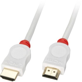 LINDY HDMI kabel Zástrčka HDMI-A, Zástrčka HDMI-A 2.00 m červená 41412 4K UHD HDMI kabel