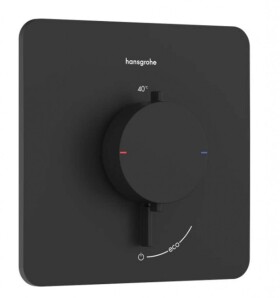 HANSGROHE - Ecostat Comfort Q Termostatická baterie pod omítku, matná černá 33712670