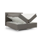 Boxspring Amadeo Rozměr: 140 x 200 cm, látka: Berlin 01, Varianta: S LED osvětlení